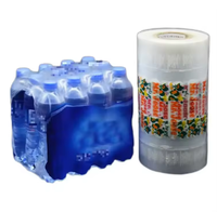 Film rétractable thermosensible en PVC opaque durable au prix le plus avantageux, qualité alimentaire, marque BINHAI, pour les applications d'eau en bouteille