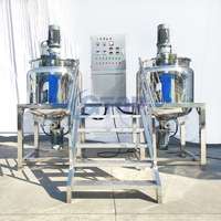 Gtop 500L Machine multifonctionnelle de fabrication de sirop liquide en acier inoxydable Mélangeur à réservoir de mélange Homogénéisateur Mélangeur
