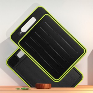 Double Sided Cutting Board with Thawing Function Kitchen Grinding Chopping Multifunctional Sharpener Grinding Cutting Board - Product Image 2