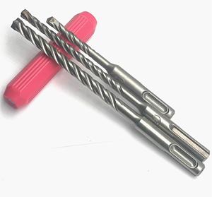 Búa khoan bit 5/6/8/10/12/14/16mm chéo loại Vonfram thép hợp kim SDS cộng với khoan bit cho nề bê tông và đá - Product Image 1