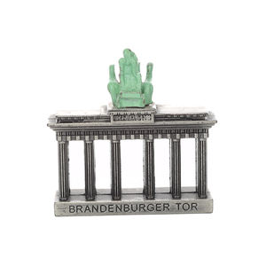 OEM personalización recuerdo de Berlín Puerta de Brandeburgo decoración al por mayor Castillo de Salzburgo artesanía regalos Aleación de Zinc artesanía de Metal - Product Image 2