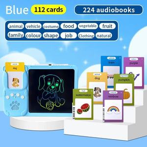 Tarjetas Educativas de Emociones Animales de 8.5 Pulgadas, Tableta LCD de Escritura, Tarjetas Interactivas, Juguete de Aprendizaje Preescolar <span class=keywords><strong>para</strong></span> Niños en Inglés - Product Image 3