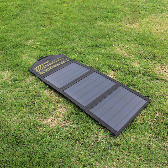 Portable Foldable Solar Panel 10W 14W 21W 28W 60W 100W Sun Power Charger Waterproof Solar PV Photovoltaic Cleaner System