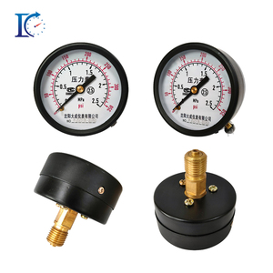 다청 산업용 황동 커넥터 압력계 60mm 직경 0-600 바 범위 IP54 보호 1년 보증 - Product Image 1