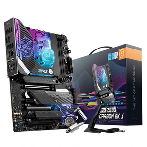 Msi MPG z590 Carbon EK x sử dụng Bo mạch chủ với LGA 1200 Ổ cắm hỗ trợ 11th và 10th Gen Intel Core Bộ vi xử lý - Product Image 1