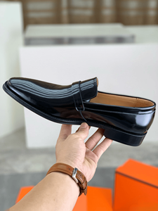 รองเท้าอ็อกซ์ฟอร์ดหนังวัวแท้ทั้งคู่ พื้นรองเท้าด้านนอกทำจากยาง/ลาเท็กซ์  บุผ้าสำหรับทุกฤดู  พื้นรองเท้าด้านในทำจากยางโฟม  แฟชั่นย้อนยุค - Product Image 5