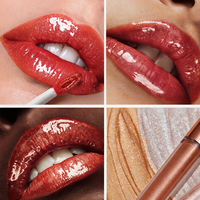 Gloss à lèvres repulpant et modelant effet miroir, longue tenue, waterproof, hydratant, non collant