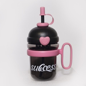 Estate 2025 stile carino bottiglia di acqua con paglia buona ventre tazza per il latte per i bambini e festa acqua bollente applicabile - Product Image 5