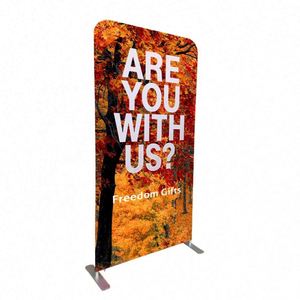Portable Trade Show Advertising Banner Display <b>Stand</b> with Tension Fabric for Yard & Lawn Signs - Product Image 5