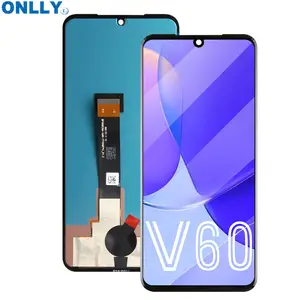 LG V20 V30 V40液晶显示器更换屏幕和数字化仪显示器LG V50 V60带框架的薄屏液晶显示器