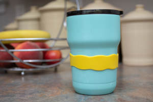 2.3cm di larghezza 18cm di fascia per bottiglia perimetrale in Silicone nome bande per bottiglie di acqua etichette etichette per feste sportive - Product Image 4