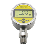 Manomètre hydraulique à affichage LCD Manomètre numérique à cadran 60mm M20 * 1.5 0.5% 100mm Manomètres à cadran-0.1 ~ 100Mpa