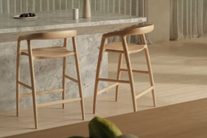 Precio barato, recién llegado, bonito taburete de bar alto de madera maciza para restaurante de interior clásico, silla de comedor - Product Image 3