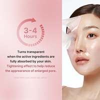 Masque Gel Visage Hydratant et Raffermissant Nuit au DNA de Saumon en Gros pour Peaux Sensibles PDRN COLLAGÈNE ROSE Soin Coréen
