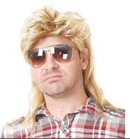 Perruques synthétiques pour hommes dreadlocks perruque de fête à cheveux longs perruque résistante à la chaleur des années 80 costumes pour hommes perruque cosplay fantaisie