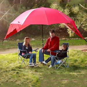 Parasol de plage robuste en acier inoxydable, imperméable, pour le camping en plein air, avec protection UV, logo personnalisable - Product Image 4