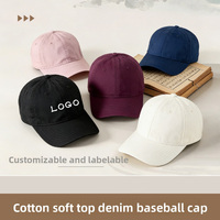 Gorra de Béisbol de Alta Calidad, 100% Algodón Lavado, 6 Paneles, Unisex, Ajustable con Hebilla Metálica, Protección Solar para Todas las Estaciones, Corona Suave