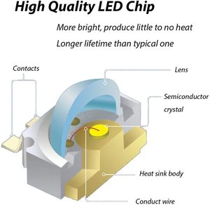 <b>LED</b> Underground <b>Light</b> 5000K Daylight IP65 Flush Mount Stainless Steel Garden Lighting Type III Distribution <b>Motion</b> <b>Sensor</b> CRI 90 - Product Image 6