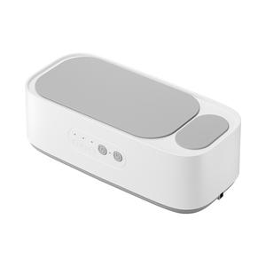 Nettoyeur à ultrasons pour lentilles de contact, bijoux, lunettes, 0,5 L, alimenté par USB, avec trois minuteurs, double compartiment - Product Image 1