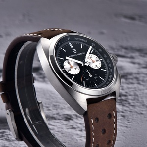 PAGANI DESIGN Men's Watches Luxury Quartz Wrist Watch for Men AR Sapphire Speed Chronograph Retro Dial <b>Clock</b> Reloj Hombre 2023 - Product Image 4