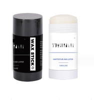 Bâton de cire pour cheveux perruques lisses de marque privée blanc/noir bâton de cire pour cheveux