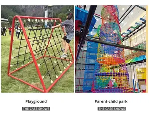 ตาข่ายป้องกันการตกสำหรับเด็ก ตาข่ายปีนเขา ตาข่ายฝึกซ้อม ตาข่ายแขวนสำหรับพื้นที่ชมวิว สะพานแขวน - Product Image 4