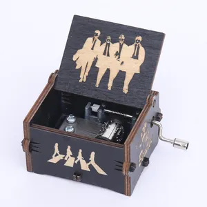 Hot Sale High Quality Wholesale Wooden Ballerina Music Box DAX Monkey Charly