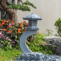 Lampe LED de jardin de luxe en résine, étanche, personnalisée, pour décoration extérieure de Noël, vente chaude en usine