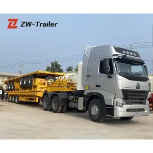 Haute qualité utilisé Sinotruck Howo tracteur camion 6X4 conduite à gauche 371 375 HP tête de tracteur à vendre
