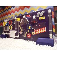 Equipo de bola de pared de molino de viento suave para interiores interactivos para niños parques de atracciones centros comerciales centros de entretenimiento parques infantiles