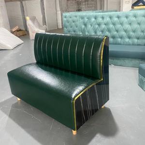 Fauteuils et Banquettes en Cuir pour <span class=keywords><strong>Restaurant</strong></span>, Canapé Moderne pour Café, Ensemble de Meubles de Salon de <span class=keywords><strong>Restaurant</strong></span> - Product Image 4