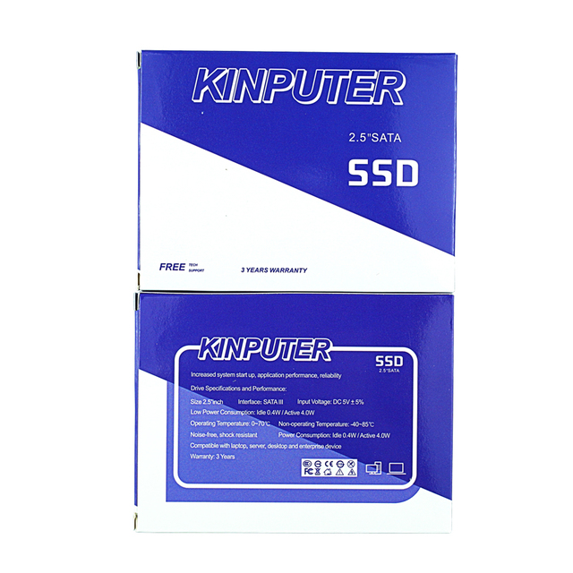 Wholesale High-Speed SATA III 2.5 Inch SSD 128GB/256GB/512GB/1TB Internal for Desktop with 550MB/s Read