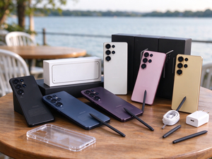 S26Ultra สมาร์ทโฟนราคาส่งสุดคุ้ม พร้อมระบบจดจำใบหน้าเต็มรูปแบบ หน้าจอ HD ขนาด 7.3 นิ้ว ปลดล็อคแล้ว - Product Image 1