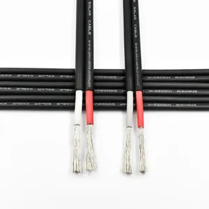 Slocable 1500V DC 4 /6 /10 /16mm2 Silicone Rubber Cable