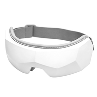 Lunettes de massage oculaire sans fil portables, chauffantes, Bluetooth, thérapie oculaire pour la fatigue numérique et le soulagement des migraines