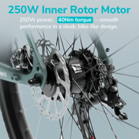 Vélo Électrique Urbain ENGWE N1 Air Ultraléger en Stock UE, Autonomie 100KM, Capteur de Couple, Batterie Amovible 36V10Ah, Certifié CE/FCC
