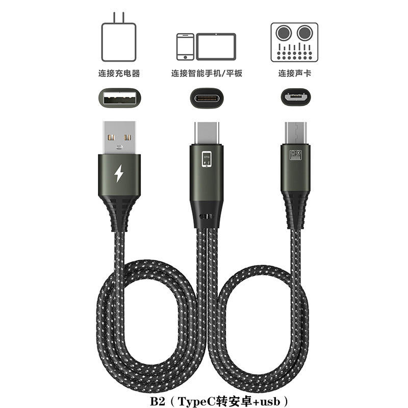 B3 (Type C to old Android + USB)