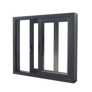 Fenêtres coulissantes modernes en aluminium certifiées AWA et WERS pour salle de bain et véranda, avec isolation thermique, fenêtres en aluminium pour salle de bain - Product Image 1