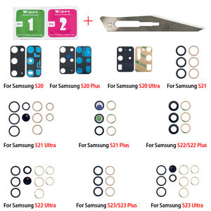 Lentille de caméra arrière de téléphone portable en gros Flex pour <span class=keywords><strong>Samsung</strong></span> S9 <span class=keywords><strong>S10</strong></span> Plus S20 Fe S21 S22 S23 S24 Plus Ultra Z Flip 2 3 4 5 Objectif de caméra - Product Image 4