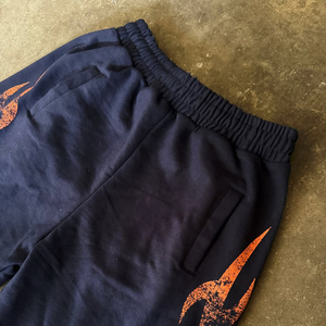 <span class=keywords><strong>Pantalones</strong></span> <span class=keywords><strong>Cortos</strong></span> Deportivos Personalizados para Hombre, Estilo Urbano, Estampados, Lavados con Ácido, Felpa Francesa, 100% Algodón, Desgastados y <span class=keywords><strong>Rotos</strong></span> - Product Image 3