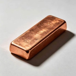 Barre de cuivre pur de taille standard de 10 onces, pureté 99,9 %, lingot de cuivre coulé en gros - Product Image 2