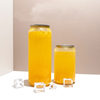 Bouteilles de thé au lait en PET, gobelets en plastique, gobelets ronds pour desserts, glaces, yaourts, canettes jetables pour desserts et boissons de fête