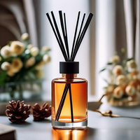 Haute qualité 100ml 150ml 200ml diffuseur de dégradé de couleur bouteilles d'aromathérapie parfum vide bouteilles de parfum pour la maison sérigraphie