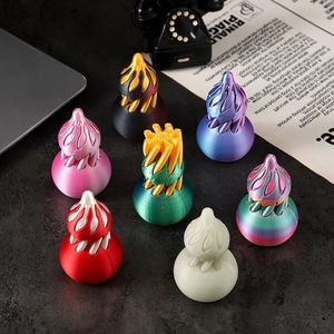 Jouet artistique anti-stress en forme de spirale de gourde 3D imprimée, puzzle hélicoïdal tourbillonnant, décoration de bureau, vente en gros, personnalisé, directement de l'usine, OEM - Product Image 1