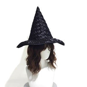 Chapeau de sorcière tissé Luling Yaoyao, taille unique, accessoire de costume d'Halloween, chapeau de fête - Product Image 4