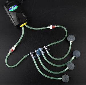 Accessoires d'aquarium 1-12 voies Répartiteur d'air en ligne Valve de commande Réservoir de poissons Pompe à oxygène Tuyau Répartiteur d'air d'aquarium durable - Product Image 3