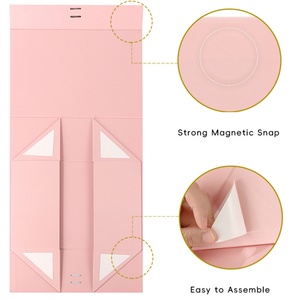 Wholesale Magnetic Gift <b>Box</b> with Ribbon Custom Luxury Gift <b>Box</b> Collapsible Magnetic Gift <b>Box</b> with Ribbon - Product Image 2