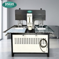 Nouvelle presse à chaud semi-automatique à double tête haute efficacité pour le gaufrage 3D de tissus de vêtements, de chaussures et de chapeaux