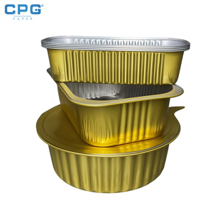 Plateau de cuisson en aluminium pour barbecue, résistant au feu, 2400 ml, pour poisson grillé, rôtissage, traiteur extérieur - Product Image 1