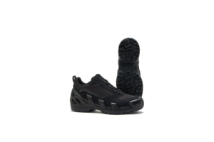 Vente en gros de bottes de randonnée tactiques noires pour hommes CAMOFANS, dessus en mesh respirant, semelle en caoutchouc, chaussures d'escalade tout-terrain, OEM - Product Image 3